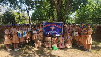 रयान इंटरनेशनल स्कूल चंडीगढ़ एनएसएस स्वयंसेवकों ने बड़े उत्साह और उमंग के साथ विश्व पृथ्वी दिवस मनाया