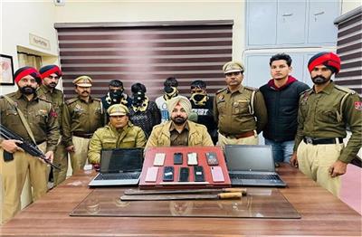 जालंधर पुलिस ने चोर के गिरोह का किया पर्दाफाश, 4 आरोपी काबू