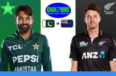 CT 2025 PAK vs NZ Live : विल यंग-टॉम लैथम के शतक, पाकिस्तान को मिला 321 रन का टारगेट